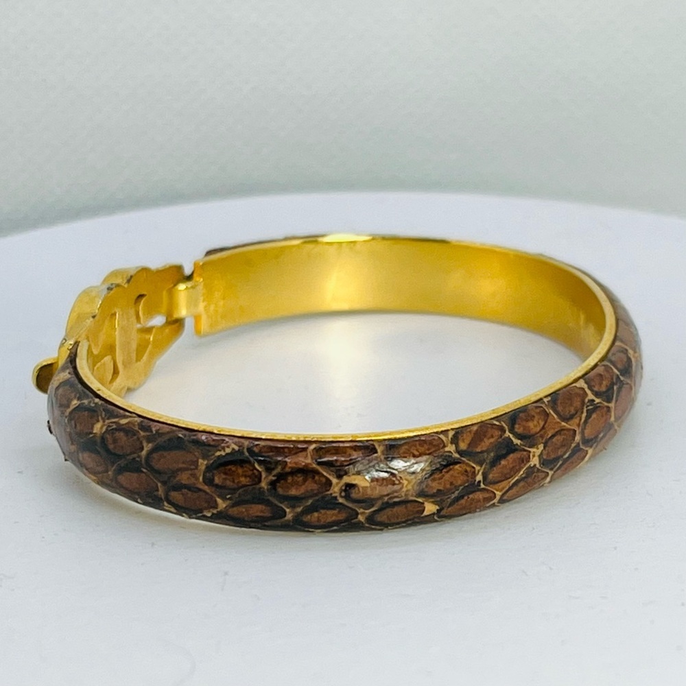 Gucci GUC Snakeskin Bracelets Price Firm. - Picture 3 of 7